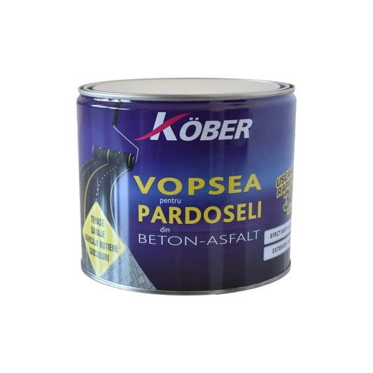 Vopsea pentru pardoseli din beton-asfalt, 2.5L, KOBER verde pur / V806037-C2.5L
