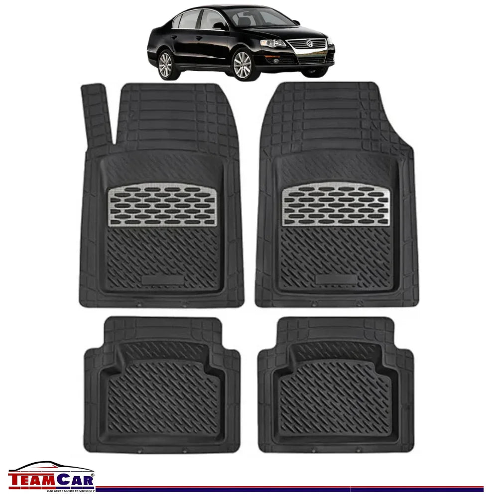Covorașe Auto Compatibile VW Passat B5/B6 TEAMCAR® Silver - 221.ro