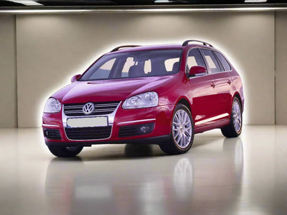 Covorase Auto TeamCar® Tip Tavita Compatibile Volkswagen Golf 5 Variant (2003–2009) Negru/Rosu - 221.ro