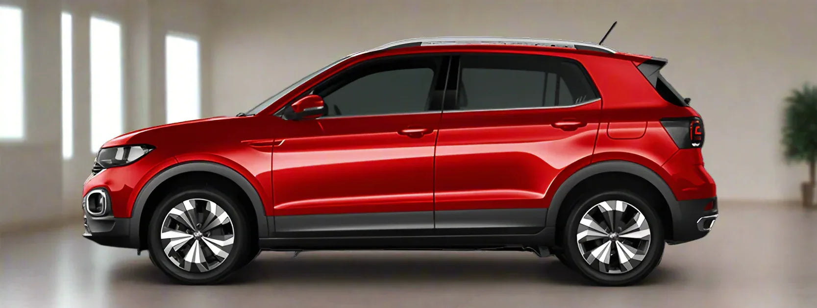 Covorase Auto TeamCar® Tavita Compatibile Volkswagen T-Cross C11 2018–2025) Red - 221.ro