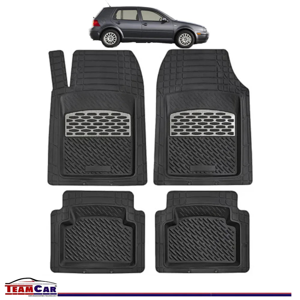 Covorase Auto TEAMCAR® Volkswagen Golf 4, Silver - 221.ro