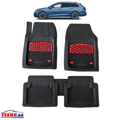 Covorase Auto TeamCar® Tip Tavita Compatibile Volkswagen Golf 8 Variant (2020–2025) Negru Intens - 221.ro