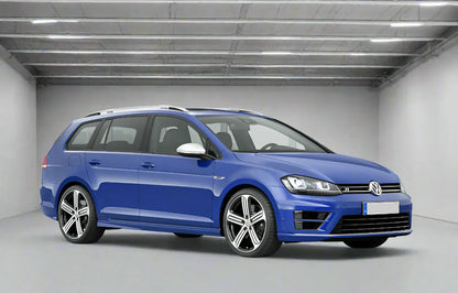 Covorase Auto TeamCar® Tip Tavita Volkswagen Golf 7 Variant (2012–2020) Negru marmorat - 221.ro