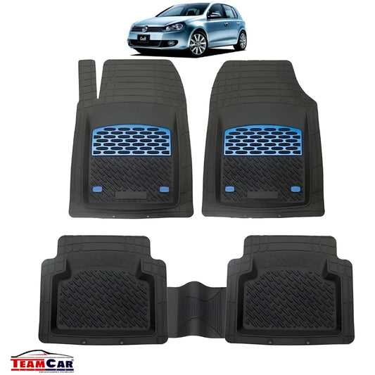 Covorașe Auto TeamCar® Tip Tăviță Volkswagen Golf VI (2008–2012) - Hatchback Blue