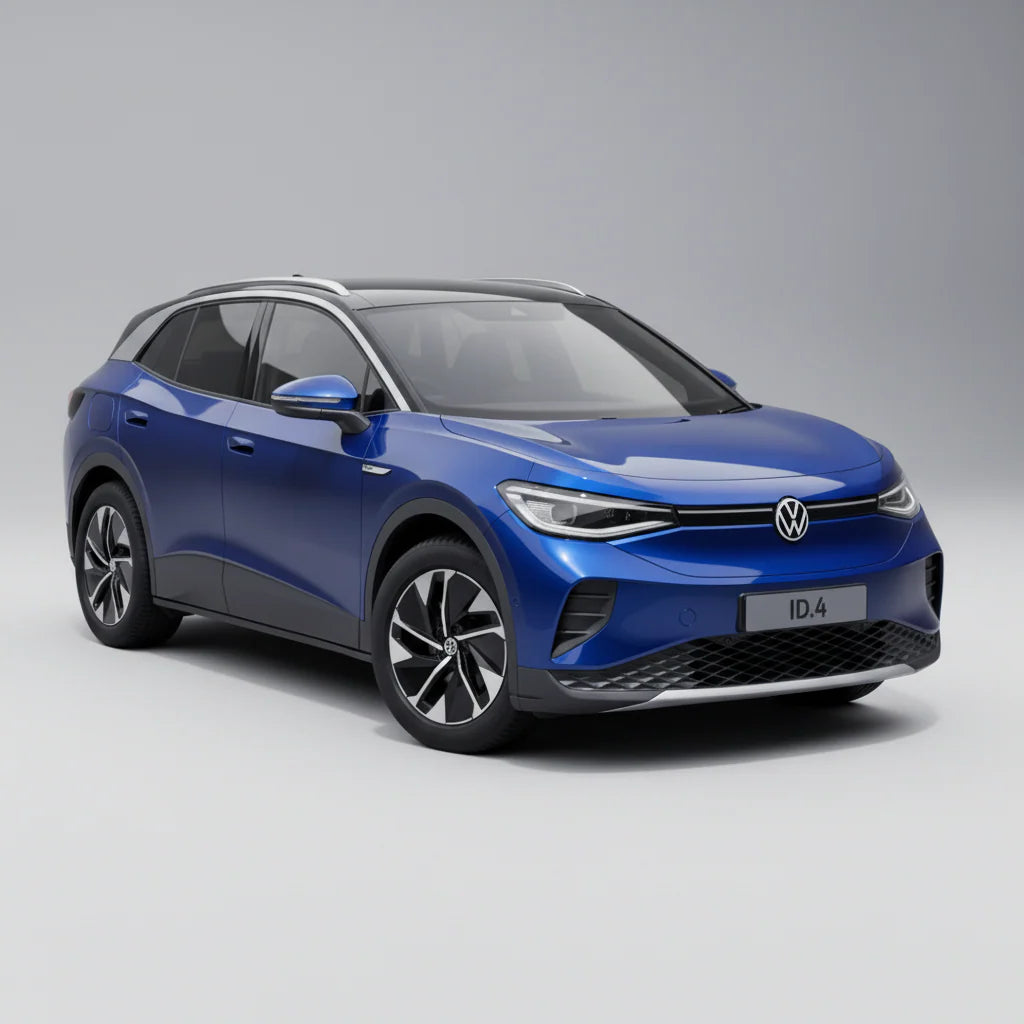 Covorașe Auto Tip Tăviță Compatibile Volkswagen ID.4 2020-2025 - Blue