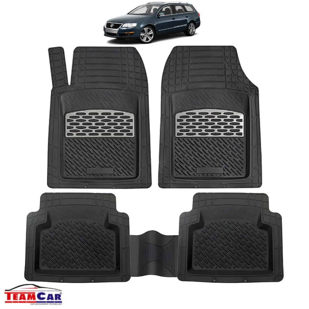 Volkswagen Passat B6 Variant Covorase Auto TeamCar® Tip Tavita Compatibile Variant, Break (2005–2010) Silver - 221.ro