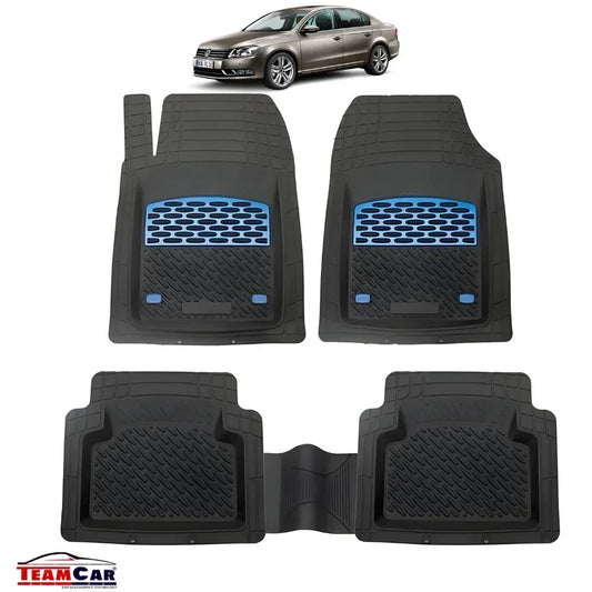 Covorase Auto TeamCar® Tip Tavita Compatibile Volkswagen Passat B7 Sedan (2010–2014) Blue - 221.ro