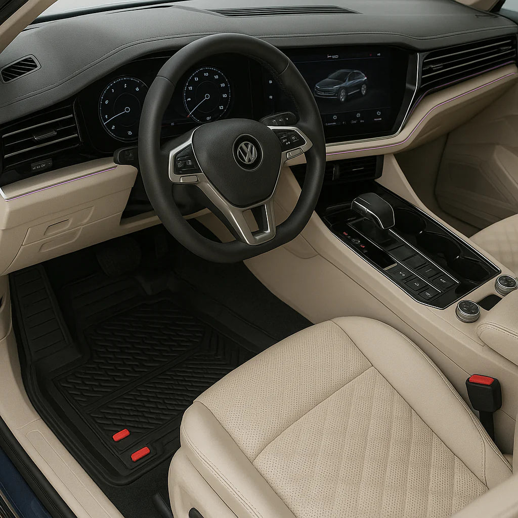 Covorașe Auto TeamCar® Tip Tăviță Compatibile Volkswagen Touareg III (2018+) - Suv