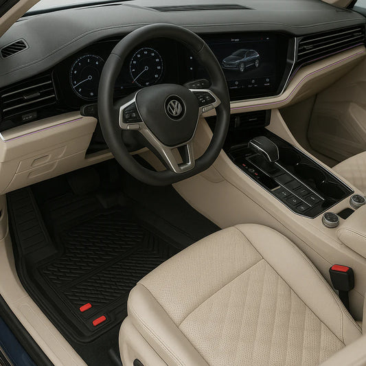 Covorașe Auto TeamCar® Tip Tăviță Compatibile Volkswagen Touareg III (2018+) - Suv