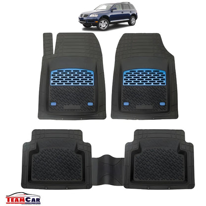 Volkswagen Touareg Covorașe Auto TeamCar® Tip Tăviță Compatibile (2002–2010) - Blue