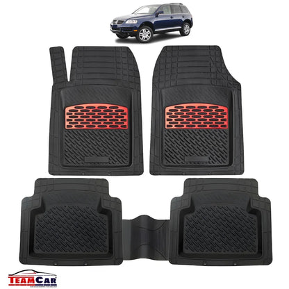 Volkswagen Touareg Covorașe Auto TeamCar® Tip Tăviță Compatibile (2002–2010) - Red - 221.ro