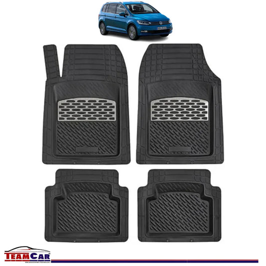 Covorașe Auto TeamCar® Tip Tăviță Volkswagen Touran II (2015+) - Silver - 221.ro