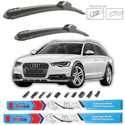 Stergatoare Audi A6 (Allroad 4GH) 2012-2014 – Set fata Flat - 221.ro