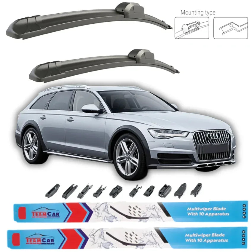 Stergatoare Audi A6 (Allroad 4GH) 2014-2018 – Set fata Flat - 221.ro
