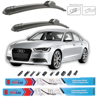 Stergatoare Audi A6 (C7, 4G2) 2011-2015 – Set fata Flat - 221.ro