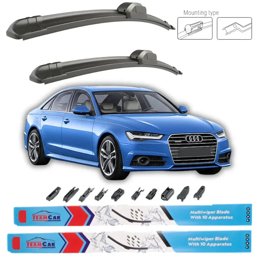Stergatoare Audi A6 (C7, 4G2) 2016-2018 – Set fata Flat - 221.ro