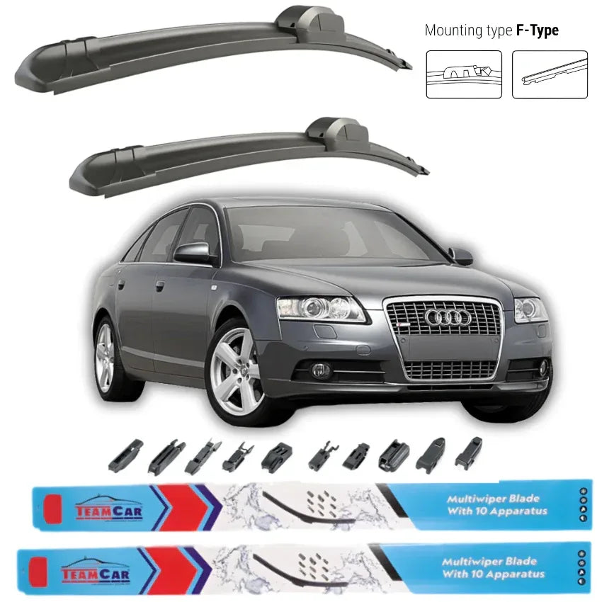 Stergatoare Audi A6 SEDAN (C6, 4F2) 2004-2008 – Set fata Flat - 221.ro