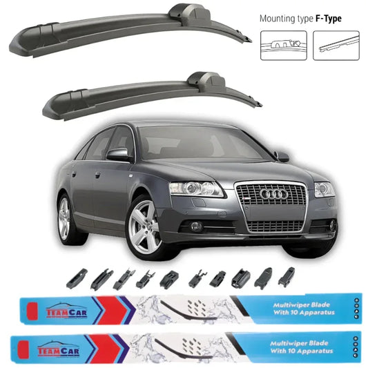 Stergatoare Audi A6 SEDAN (C6, 4F2) 2004-2008 – Set fata Flat - 221.ro