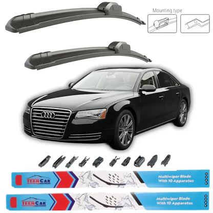 Stergatoare Audi A8 (D4, 4H) 2009-2013 – Set fata - 221.ro