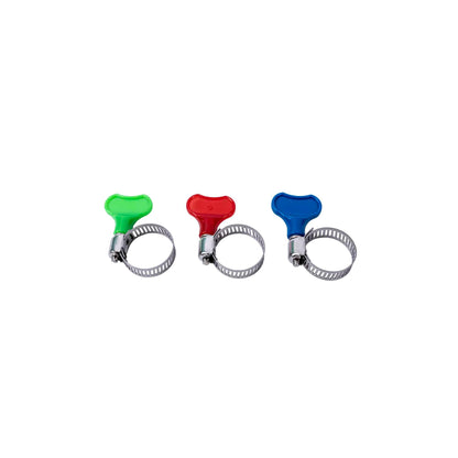 Pachet aragaz 3 ochiuri, 62x36 cm. (ceas pentru butelie, 2 m furtun pentru gaz, 3 coliere pentru furtun, aprinzator, culoare: alb) cod: ZLN 0032W_A - 221.ro