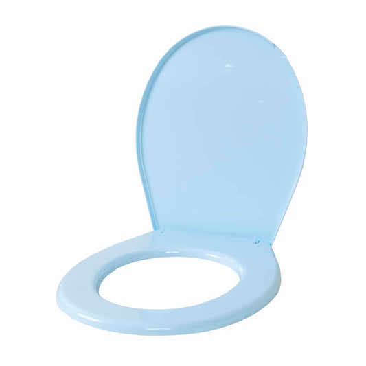 Capac WC universal din plastic, bleu / ZLN 0070