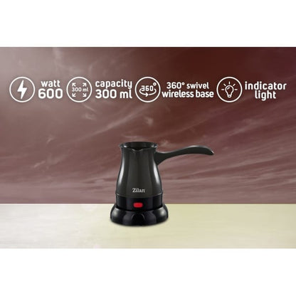 Ibric electric, putere 600W, capacitate 300ml, mov ZILAN / ZLN 0189