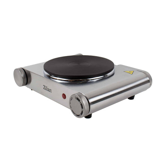 Plita electrica inox, 1 ochi, putere 1500W, termostat reglabil ZILAN / ZLN 0535