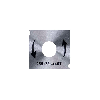 Disc pentru motocoasa 255x25.4X40T / ZLN 0580