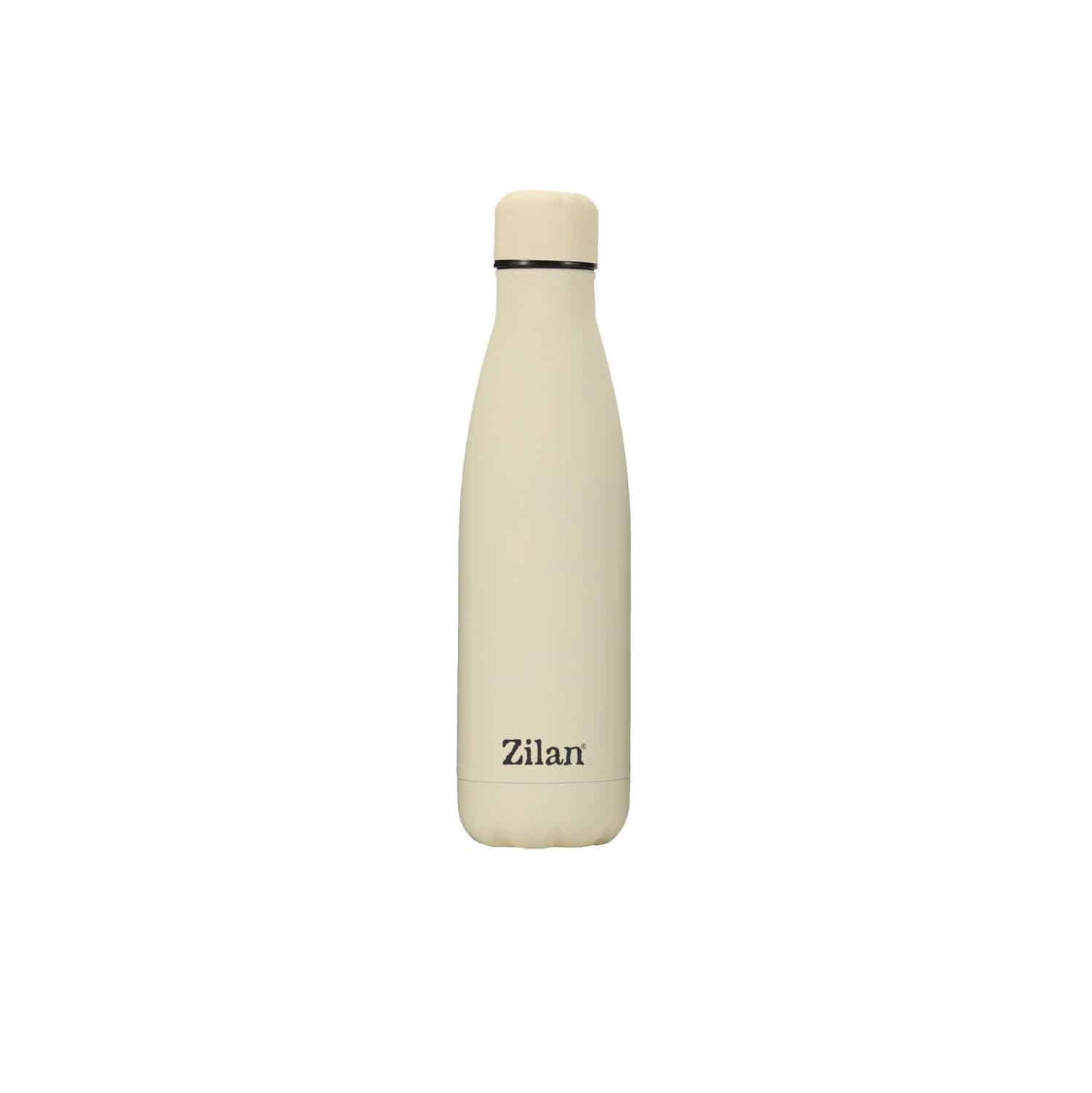 Termos tip sticla, interior inox, capacitate 500ml ZILAN, crem / ZLN 0821