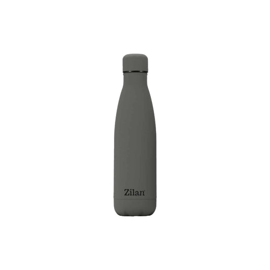 Termos tip sticla, interior inox, capacitate 500ml ZILAN, gri / ZLN 0822
