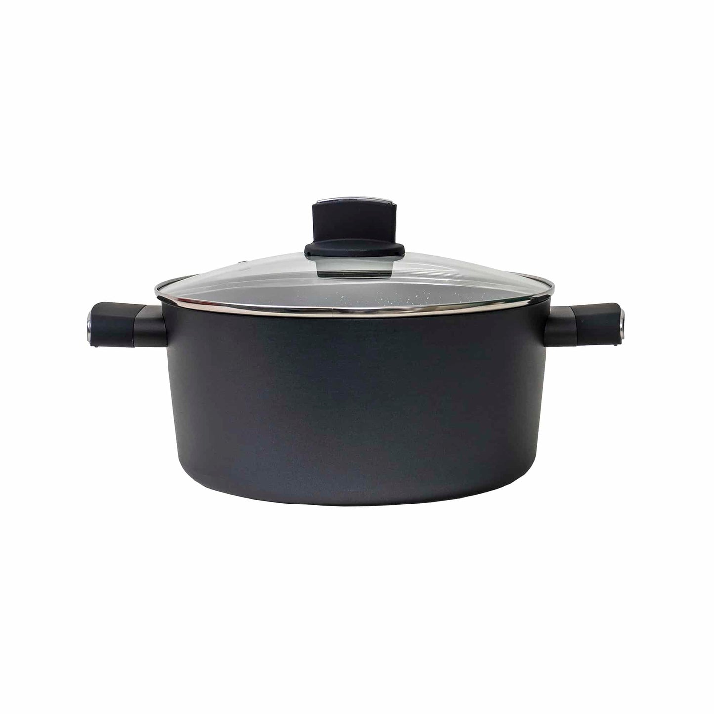 Oala cu capac de sticla, ECO cu diametru de 24 cm, capacitate 3L / ZLN 0843