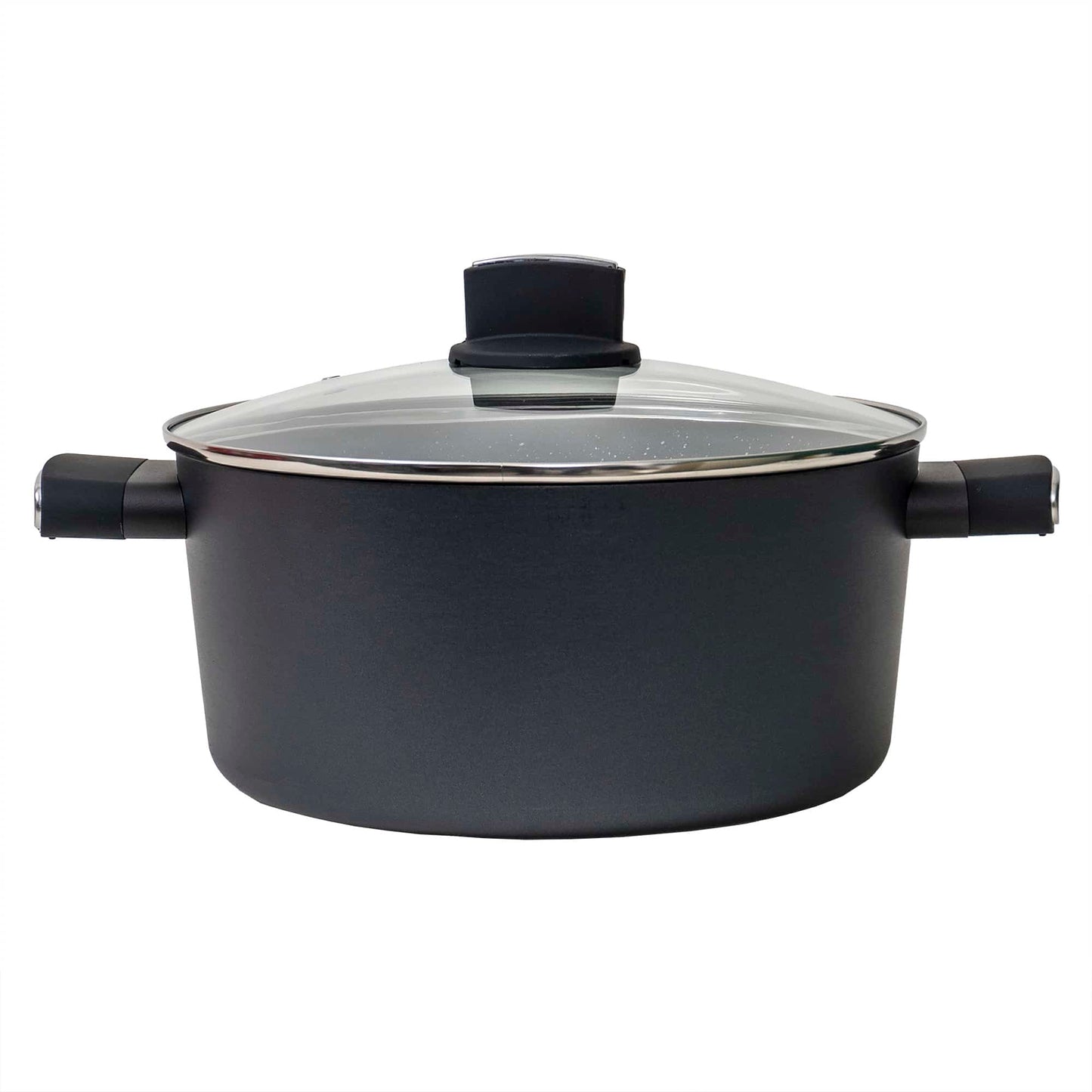 Oala cu capac de sticla, ECO cu diametru de 28 cm, capacitate 5L / ZLN 0867