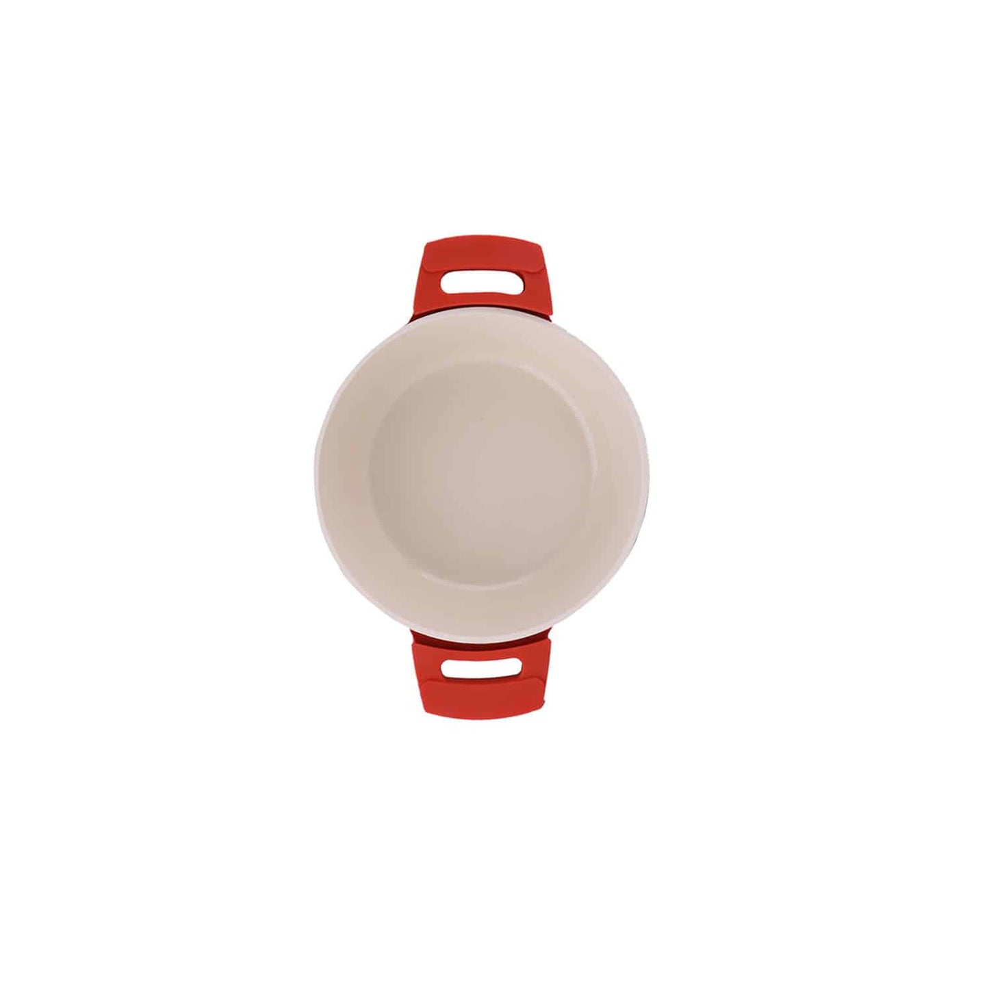 Oala cu capac ZILAN, din ceramica, diametru 28cm, capacitate 5l, rosu / ZLN 0903