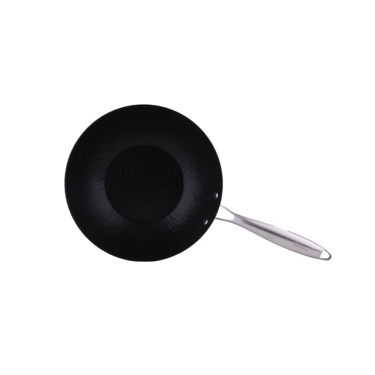 Tigaie wok ZILAN din ceramica, antiaderenta, diametru 28cm / ZLN 0934