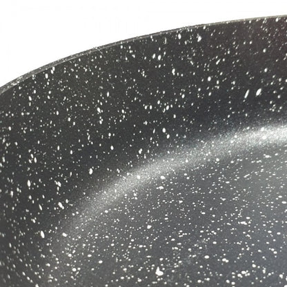 Tigaie cu invelis din marmura ecologica, diametru 26 cm, capacitate 3.1 L / ZLN 0935