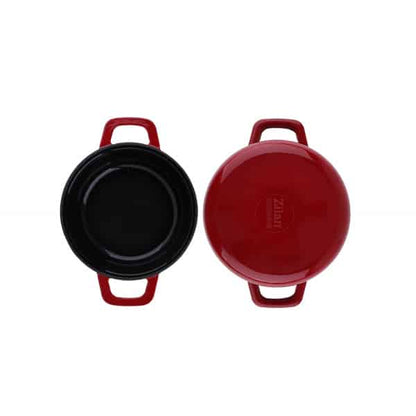 Oala din fier turnat prin presiune, capacitate 2.6L, diametru 22cm ZILAN / ZLN 0941