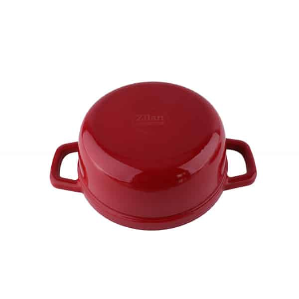 Oala din fier turnat prin presiune, capacitate 2.6L, diametru 22cm ZILAN / ZLN 0941