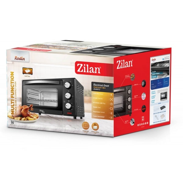Cuptor electric ZILAN RODIN, capacitate 15l, putere 1200W / ZLN 0973