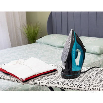 Fier de calcat, putere 2200W, cablu rotativ 360, termostat reglabil ZILAN / ZLN 0989