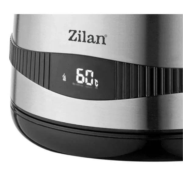 Fierbator electric din inox, digital, putere 2200 W, 7 niveluri intre 40 - 100 grade celsius si functie de mentinere a temperaturii / ZLN 1000 - 221.ro