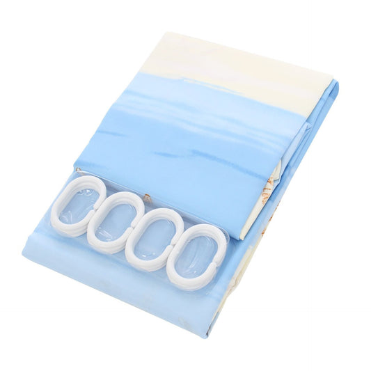 Perdea de baie din 2 piese, dimensiuni 120x200cm /  ZLN 1046