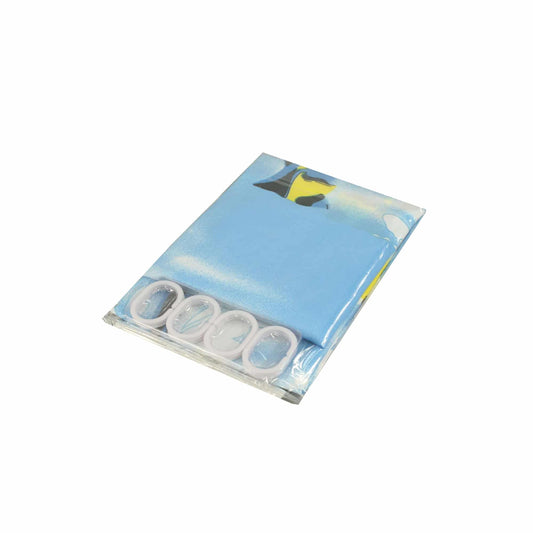 Perdea de baie panzata din poliester, dimensiune: 180 x 200 cm / ZLN 1053