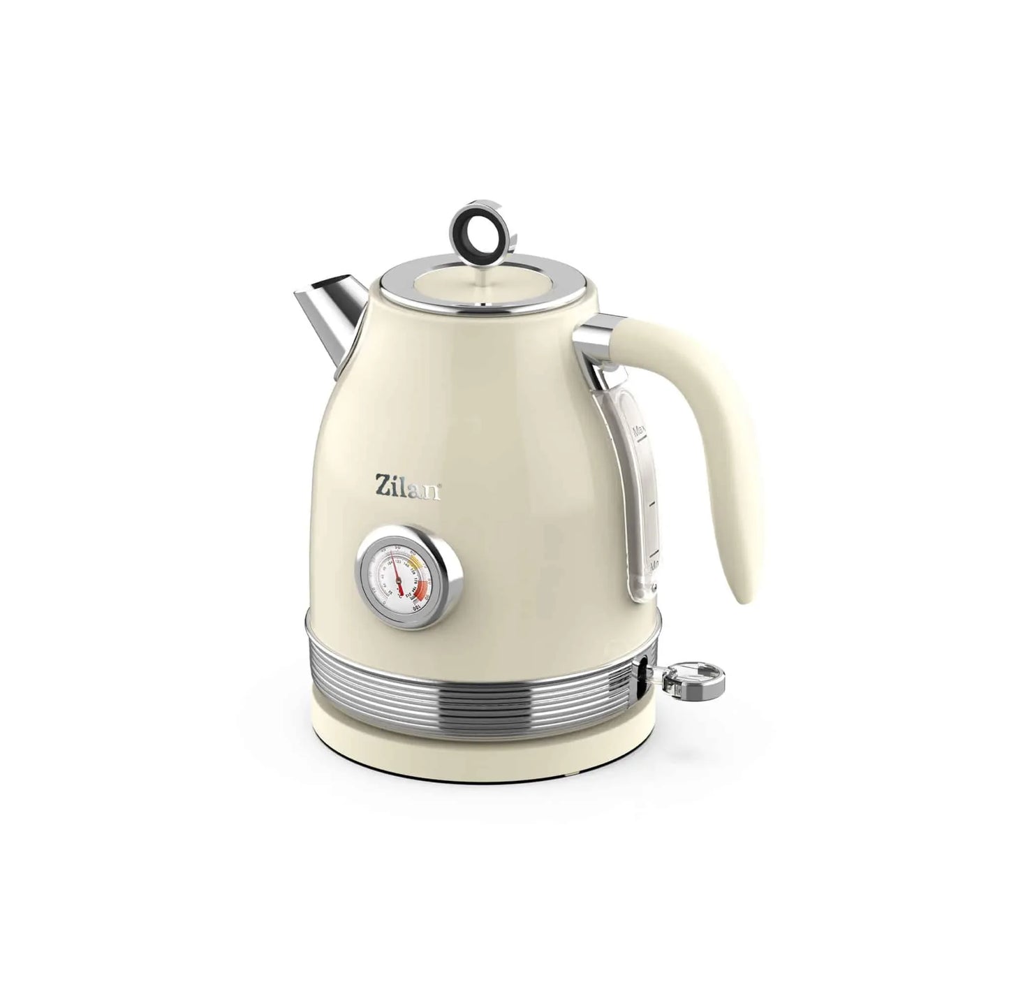 Fierbator RETRO, capacitate 1.7l, Putere 2200W, rotire 360, crem ZILAN / ZLN 1184 - 221.ro
