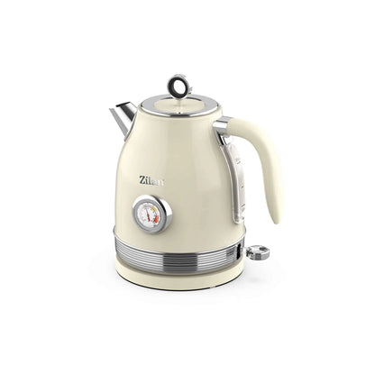 Fierbator RETRO, capacitate 1.7l, Putere 2200W, rotire 360, crem ZILAN / ZLN 1184 - 221.ro