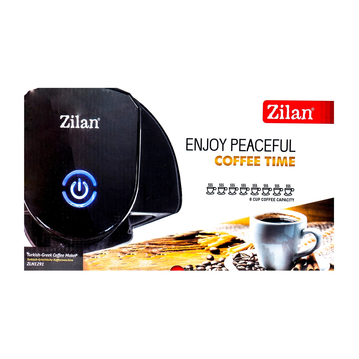 Filtru cafea GREEK/TURKISH, putere 800W, capacitate 500ml / ZLN 1291