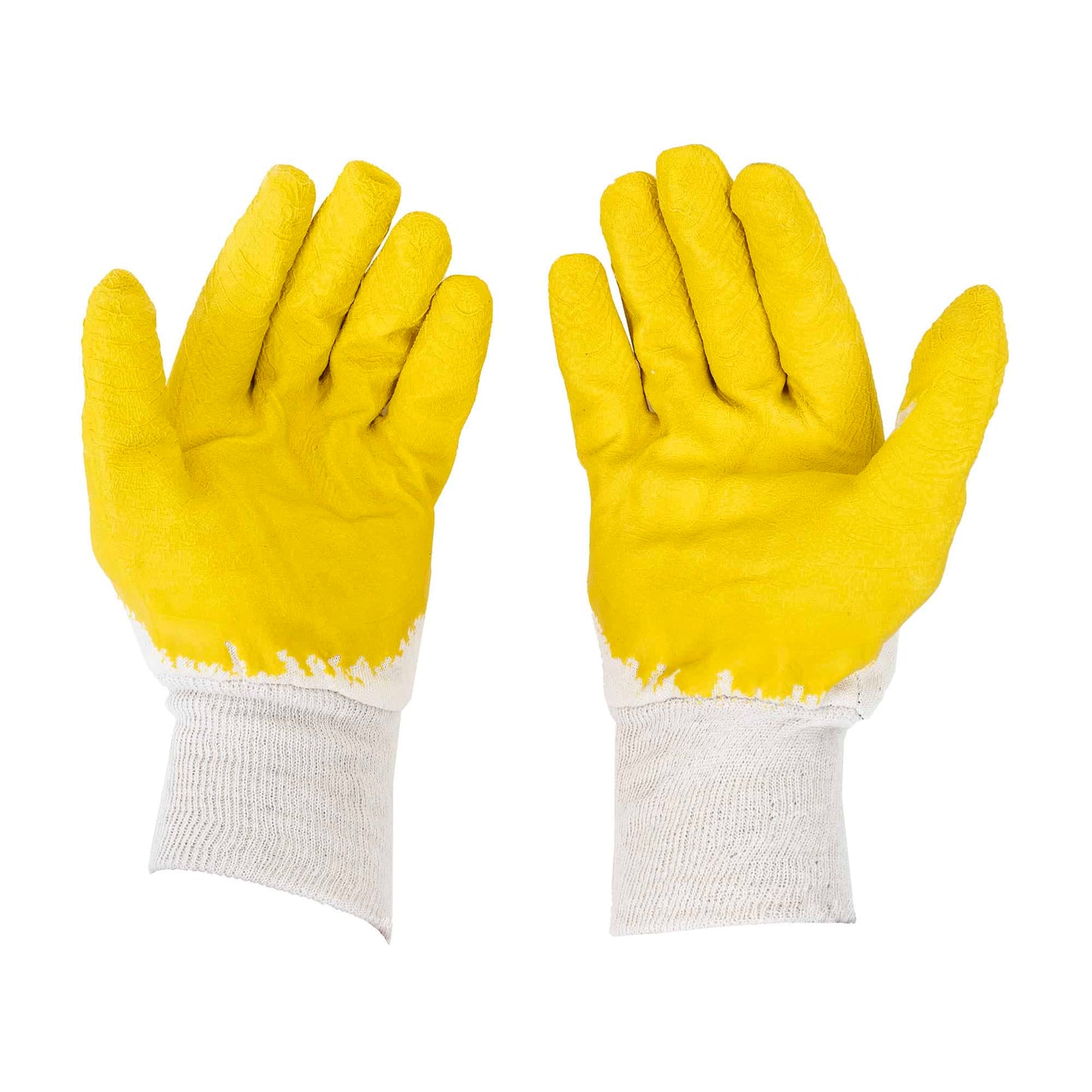 Set 12 buc, manusi progrip galben / ZLN 1410_1