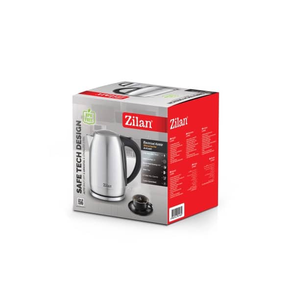 Fierbator electric, din inox, putere maxima 2200 W, capacitate 1.7 L, filtru / ZLN 1680