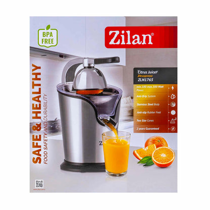 Storcator de citrice, din otel inoxidabil, putere 500W, antiderapant / ZLN 1765