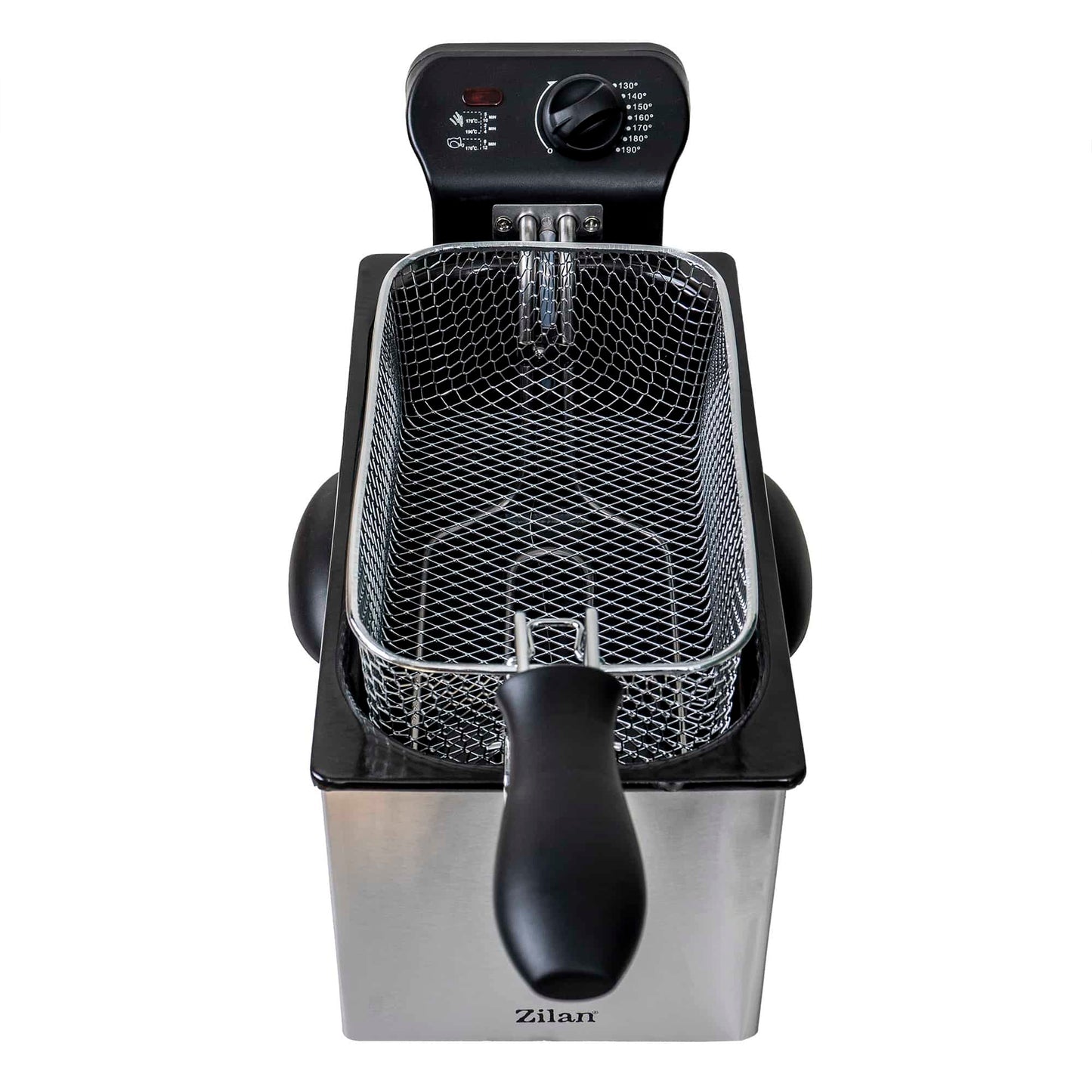 Friteuza din inox, putere 2180W, capacitate 3L, termostat reglabil / ZLN 1819