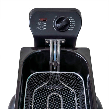 Friteuza din inox, putere 2180W, capacitate 3L, termostat reglabil / ZLN 1819